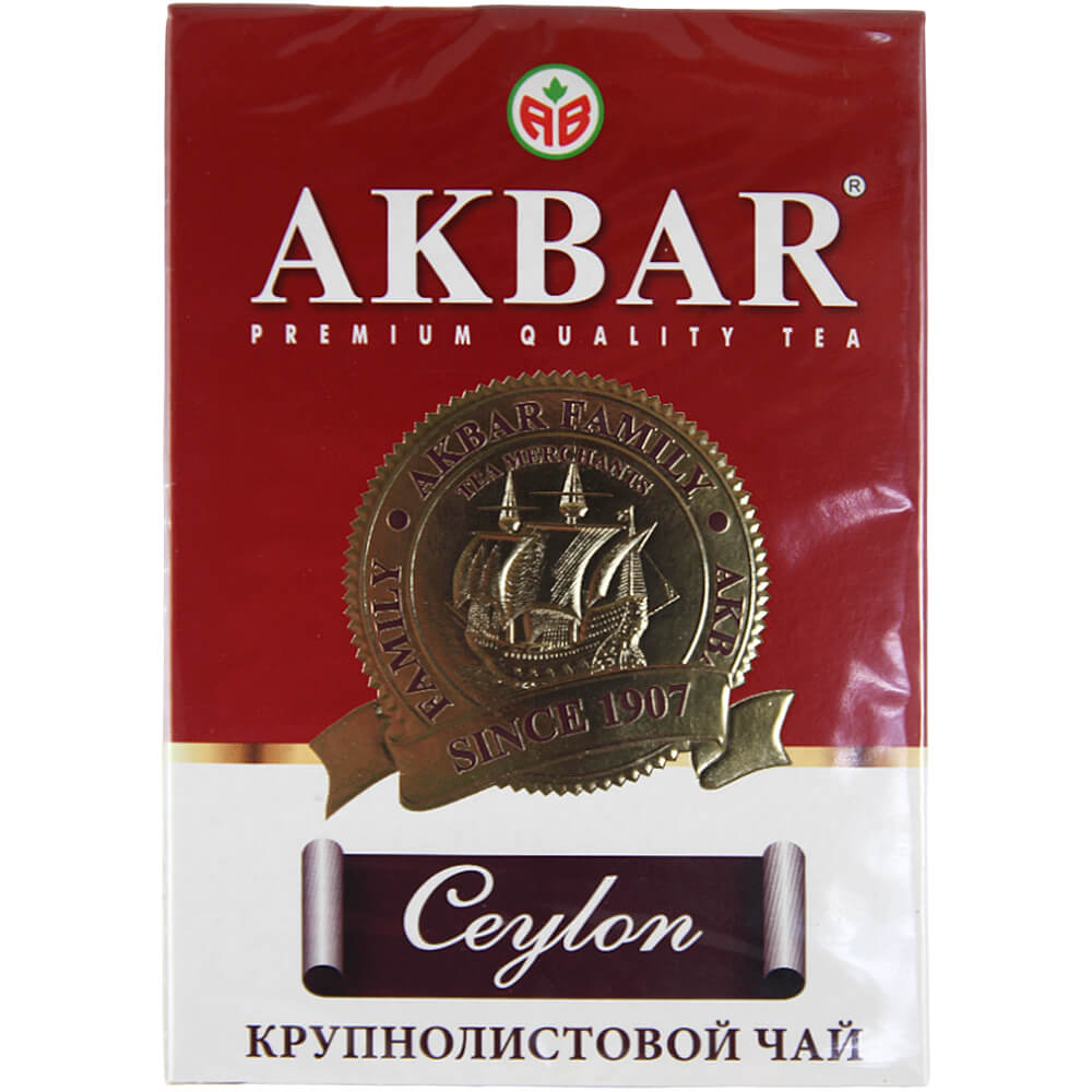 Фото: Чай черный "AKBAR" крупнолистовой, 100г