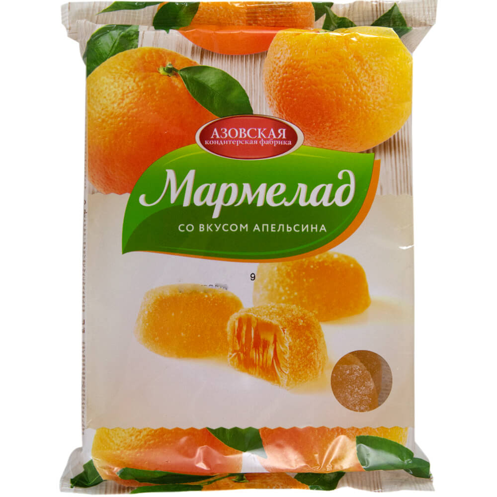 Фото: Мармелад желейный со вкусом апельсина, 300г
