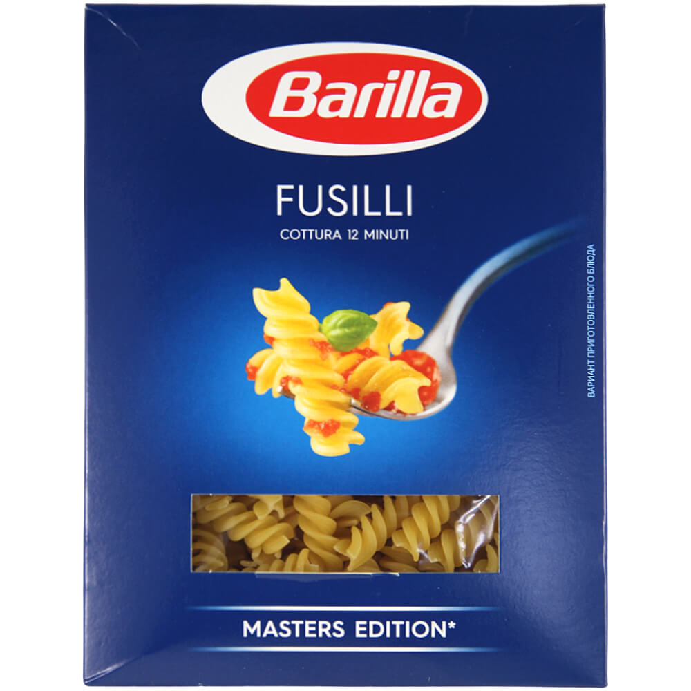 Фото: Макаронные изделия "Barilla" Fusilli, 450г