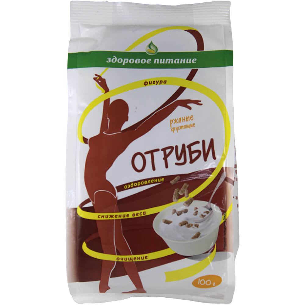 Фото: Отруби хрустящие ржаные, 100г