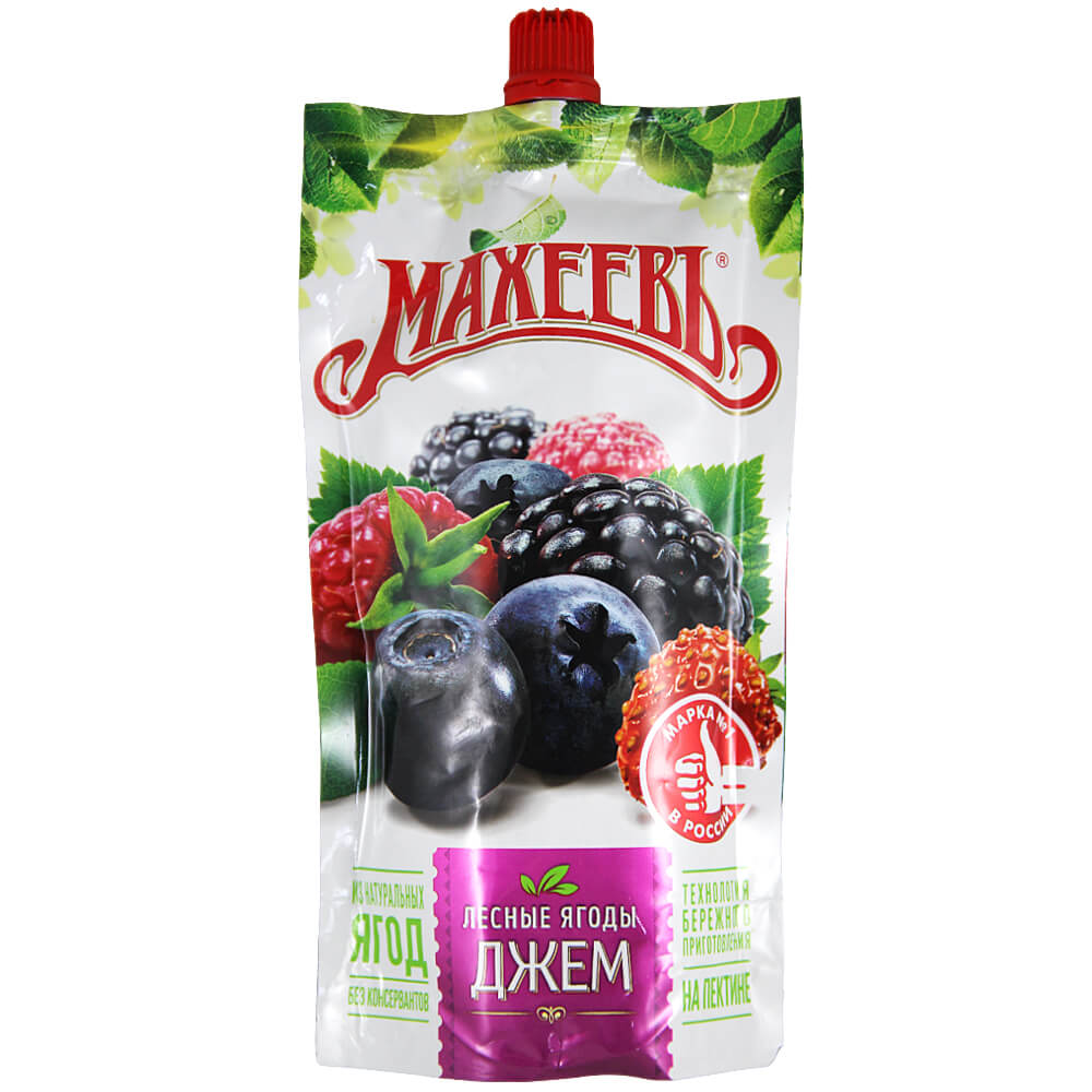 Фото: Джем "Махеевъ" лесные ягоды, 300г