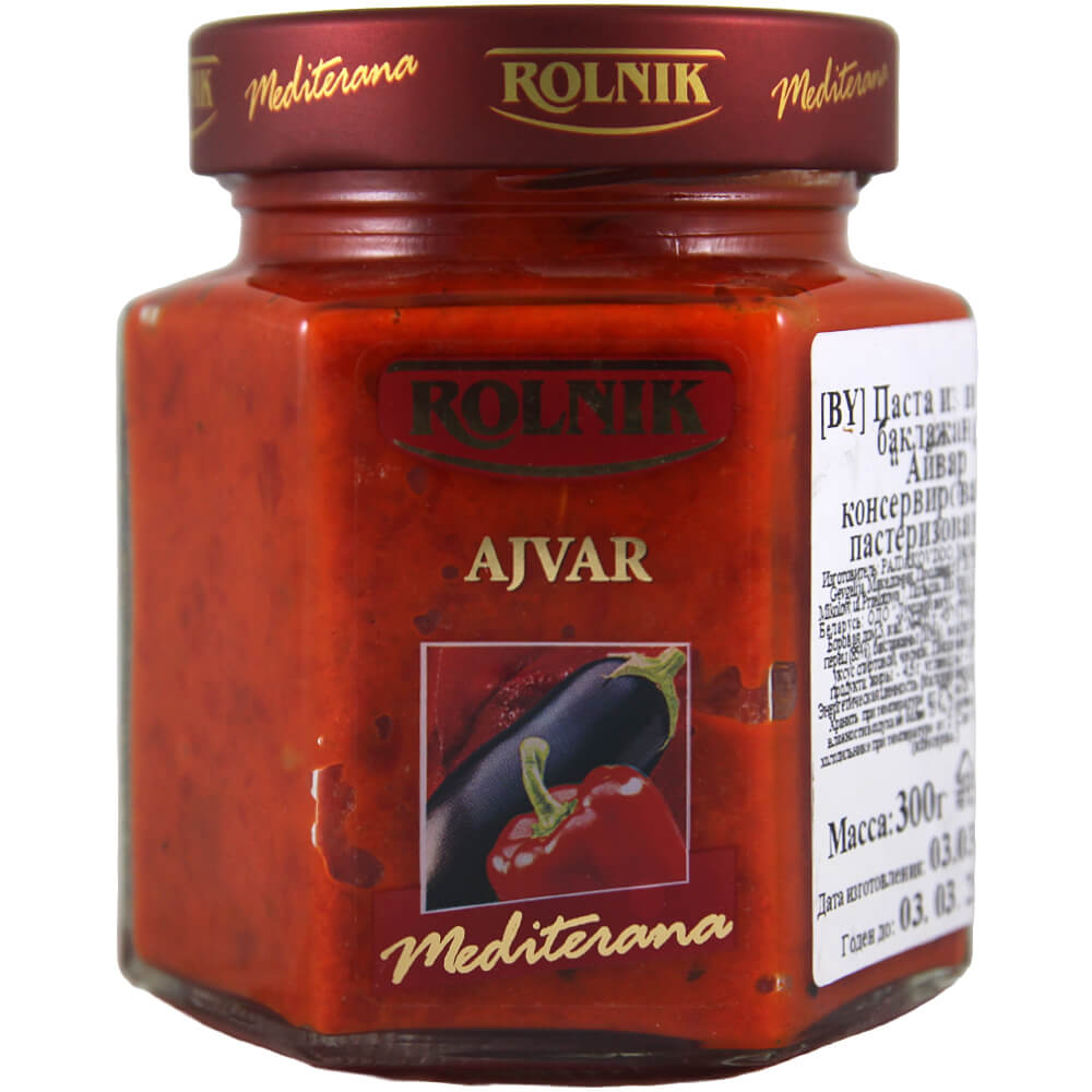 Фото: Паста "Rolnik" "Айвар" из перца и баклажанов, 300г