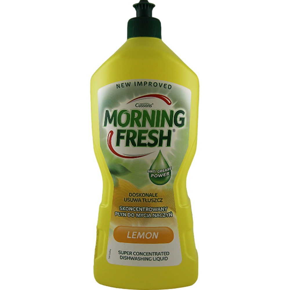 Фото: Средство для мытья посуды "Morning fresh" суперконцентрат лимон, 900мл