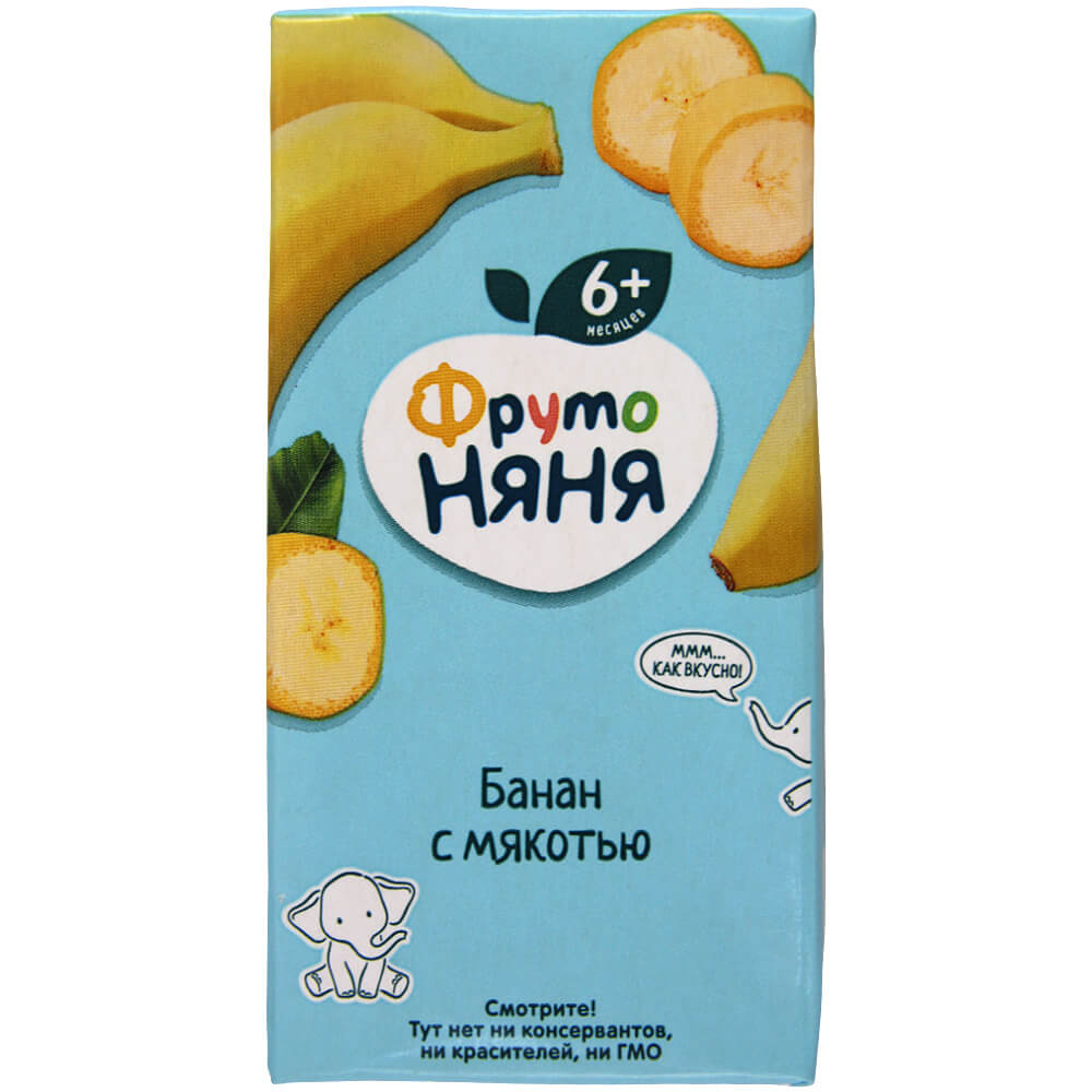 Фото: Нектар "ФрутоНяня" банановый, 200мл