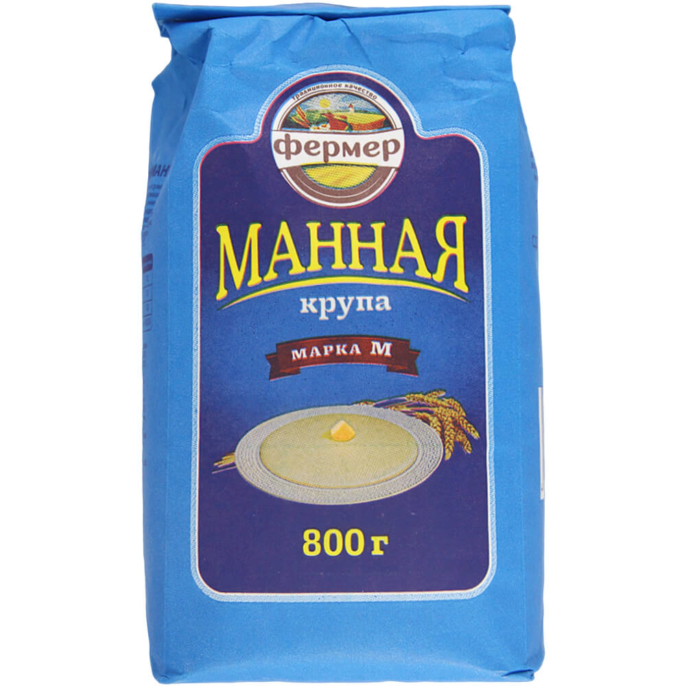 Фото: Крупа манная "Фермер, 800г