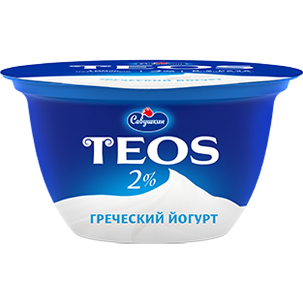 Фото: Йогурт "Греческий teos" 2%, 140г