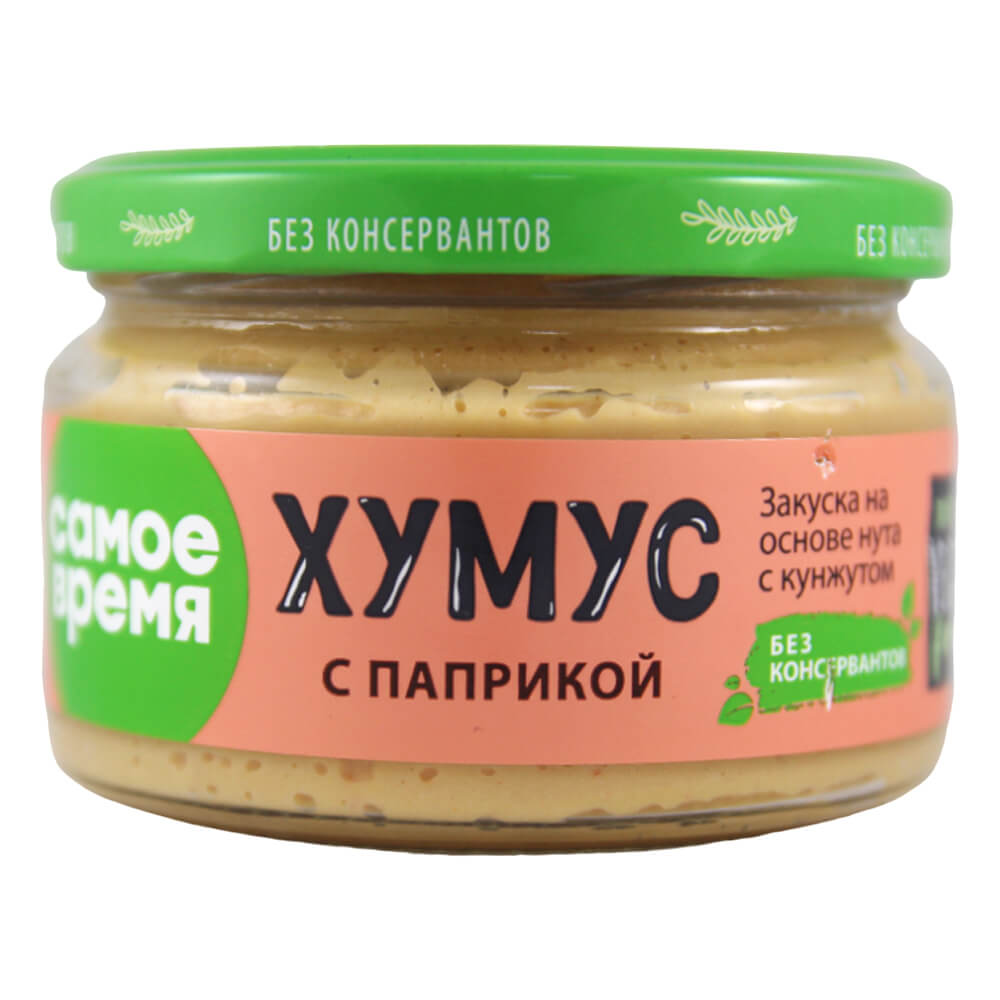 Фото: Закуска "Хумус" с паприкой, 200г