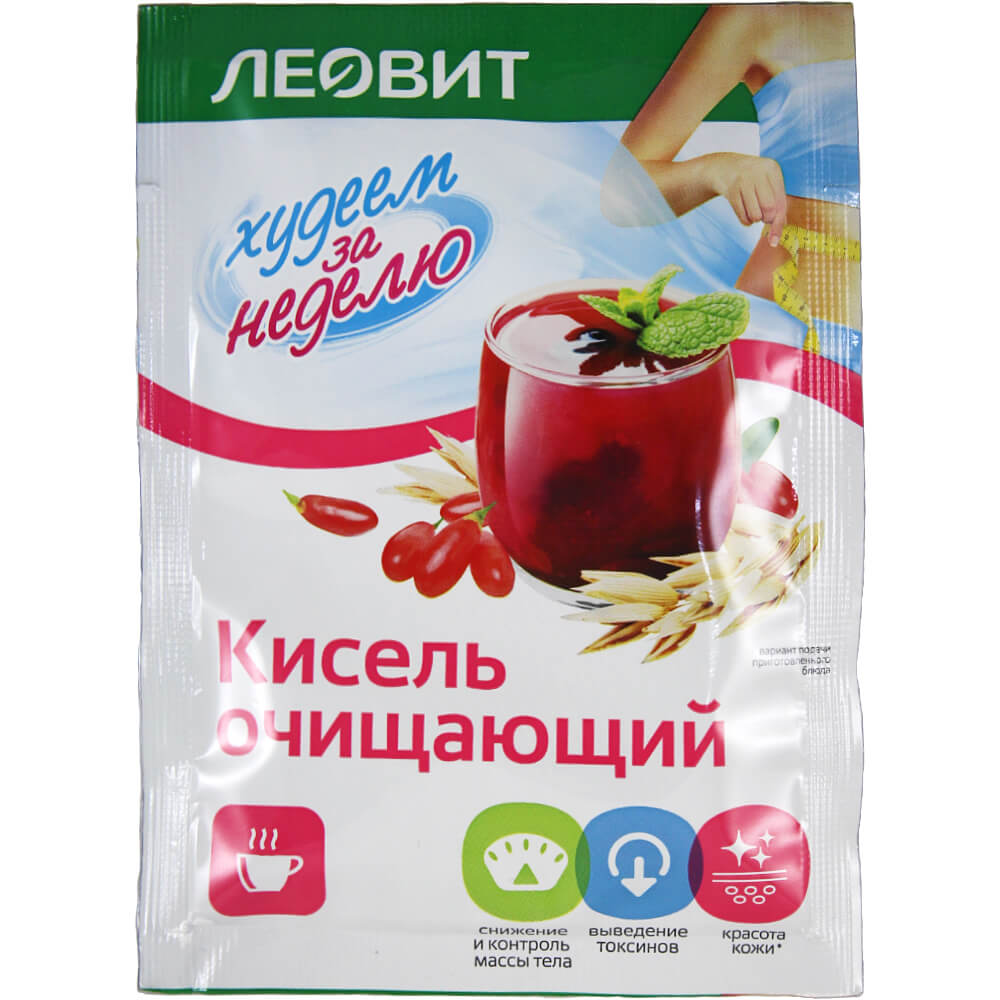 Фото: Кисель "Леовит" очищающий, 20г