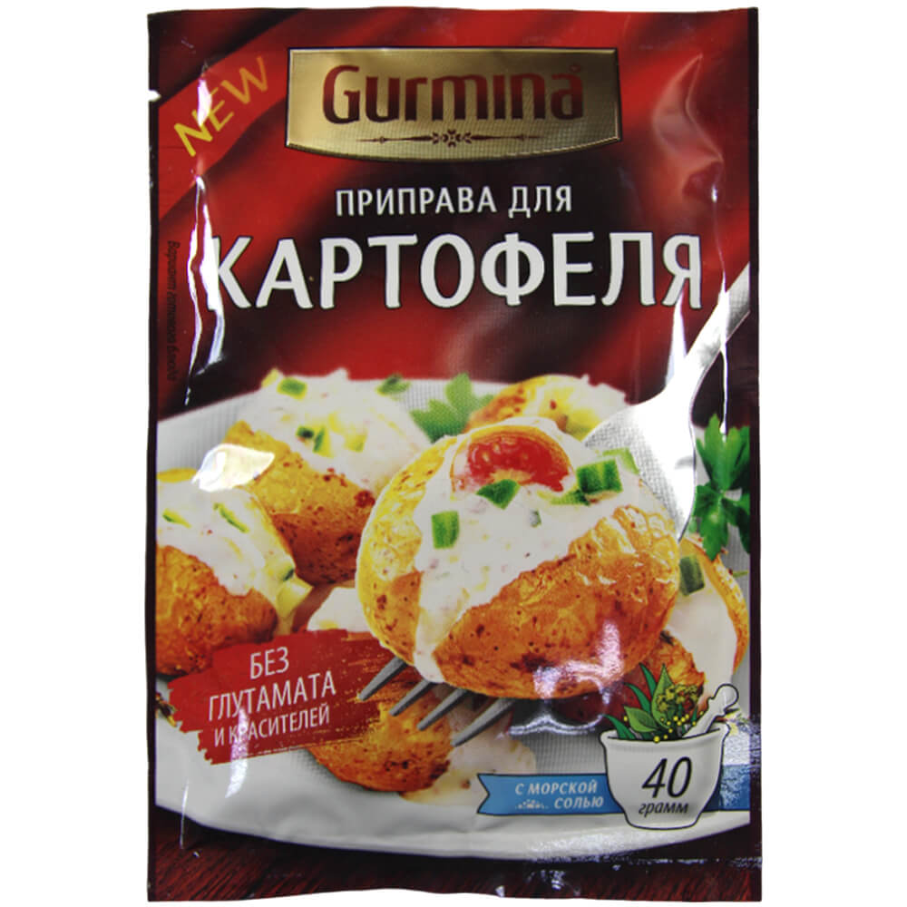 Фото: Приправа для картофеля "Gurmina", 40г