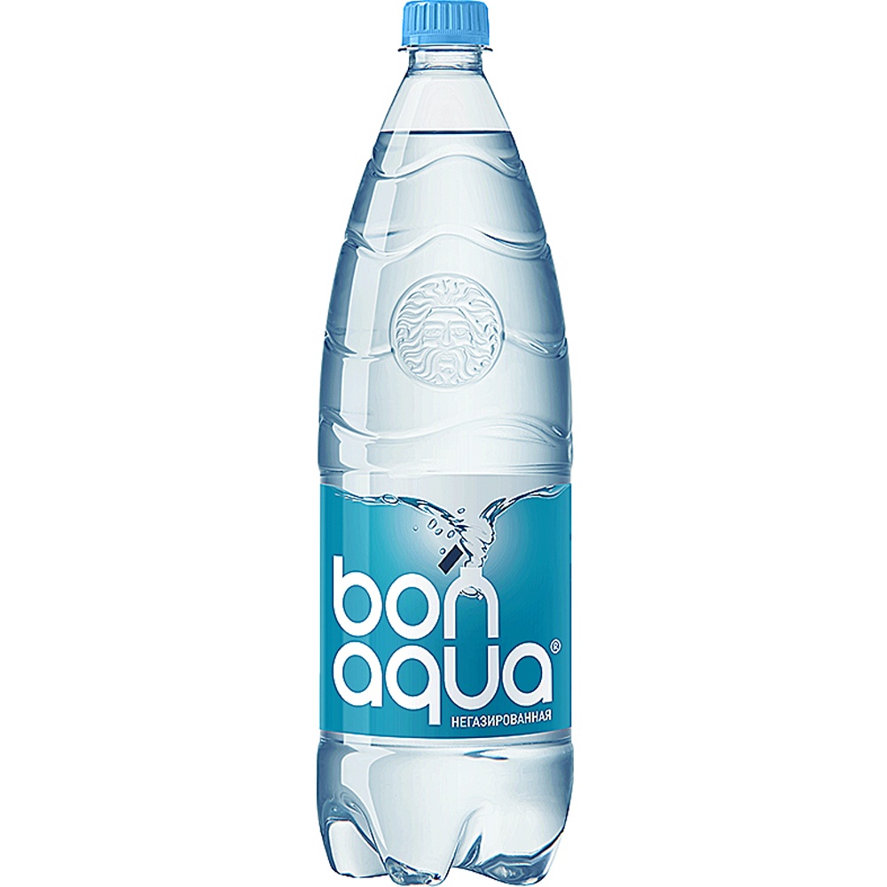 Фото: Вода питьевая "Bonaqua" негазированная, 1.5л