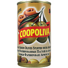 Оливки "Coopoliva" фаршированные пастой из анчоуса, 350г
