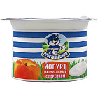 Йогурт "Простоквашиино" с персиком 2.9%, 110г